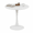White, variant on 32" Round Dining Table/Tulip Table, Mid Century Modern Wood Dining Table, Black