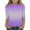 Purple4, variant on MeetoTime Kids Boys Girls 3/4 Sleeve Round Neck Tops Children's Summer Casual Gradient Color T-shirt Top 3-12 Years