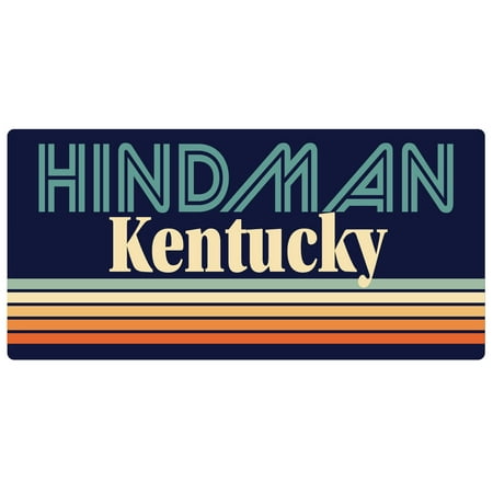 

Hindman Kentucky 5 x 2.5-Inch Fridge Magnet Retro Design