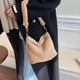 thumbnail image 4 of Bolsa Bolso bandolera informal de piel sintética para mujer, color sólido, para invierno (marrón) JShteea Para Estrenar, 4 of 9