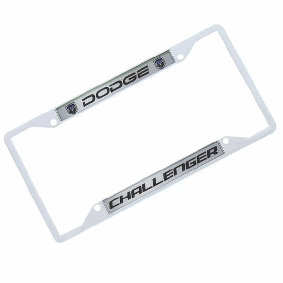 Dodge Challenger License Plate Frame (Black)