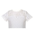 thumbnail image 3 of Richie House Girls' Simple Dress With Bottom Frills RH2552, 3 of 7