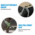 thumbnail image 3 of Plutus Pet No Pull Dog Harness, Release At Neck, Reflective Adjustable Dog Vest Harness, Easy Control Handle for Walking, for Small Medium Large Dogs, Green, M, 3 of 8