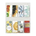 thumbnail image 1 of Safco Products 5673CL Clear2c Literature Display, 8 Pamphlet, Clear, 1 of 1