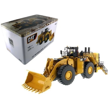 Diecast Masters - Cat M323F Mobiele Kraan Voor Werkzaamheden Op Het Spoor 1 50 High Line Series