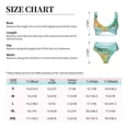 thumbnail image 6 of Daiia USA Tourist Map Women's Bikini Set Two Piece Swimsuit High Waisted Bikini Adjustable Straps Bikini Perfect for Beach, Pool, and Summer Vacation-X-Large, 6 of 9