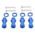 thumbnail image 1 of Adaptateur de Conversion Hexagonal d'Extension de Roue, Apparence Exquise Adaptateurs d'Entraînement de Moyeu Hexagonal de Roue pour 1/10 hors Route Voiture RC Bleu Foncé, 1 of 8
