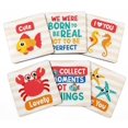 thumbnail image 1 of Inkdotpot Set of 6 Drink Coasters DecorativeNon,SlipCork Base4-inch Square PrintedCoastersEasy Clean- ocean, 1 of 8