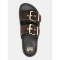 thumbnail image 5 of Madden NYC Women's Two Strap Footbed Sandal, 5 of 6