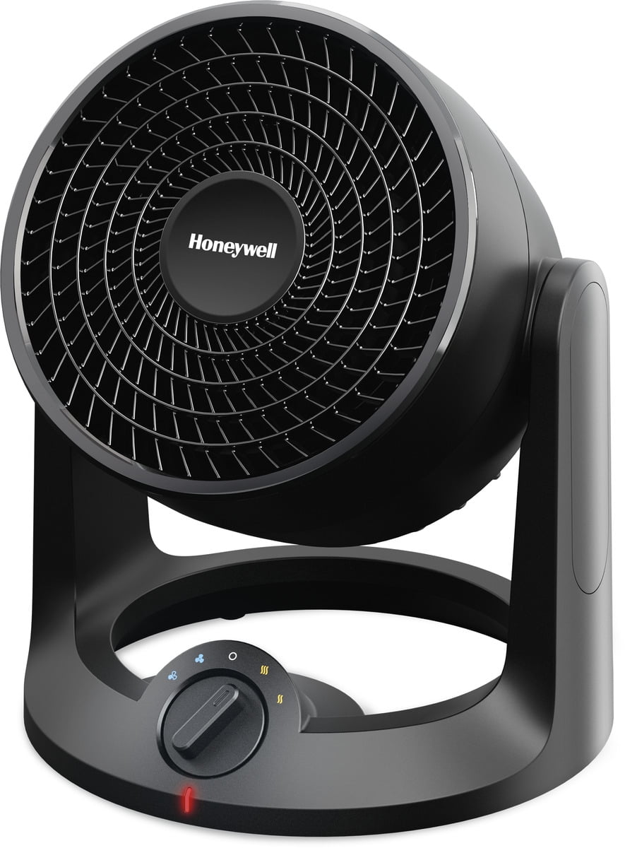 Honeywell Turbo Force Fan Forced Personal Heater and Fan, HHF540, Black