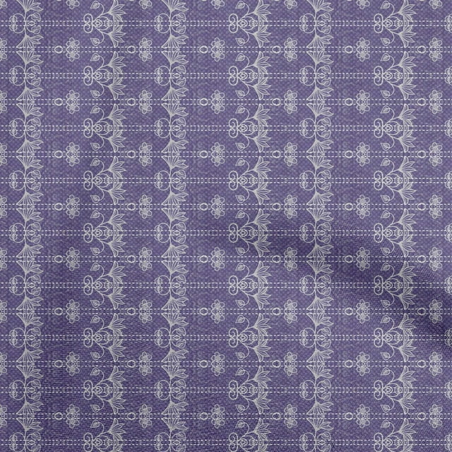 oneOone Velvet Purplish Blue Fabric Texture Sewing Craft Projects Fabric Prints By Yard 58 Inch Wide