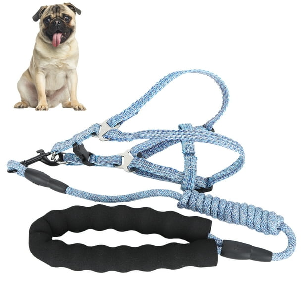 Dog Harness with Leash Set Pet Adjustable EscapeProof Harness Strap for Walking XL Fit for 22.530kg