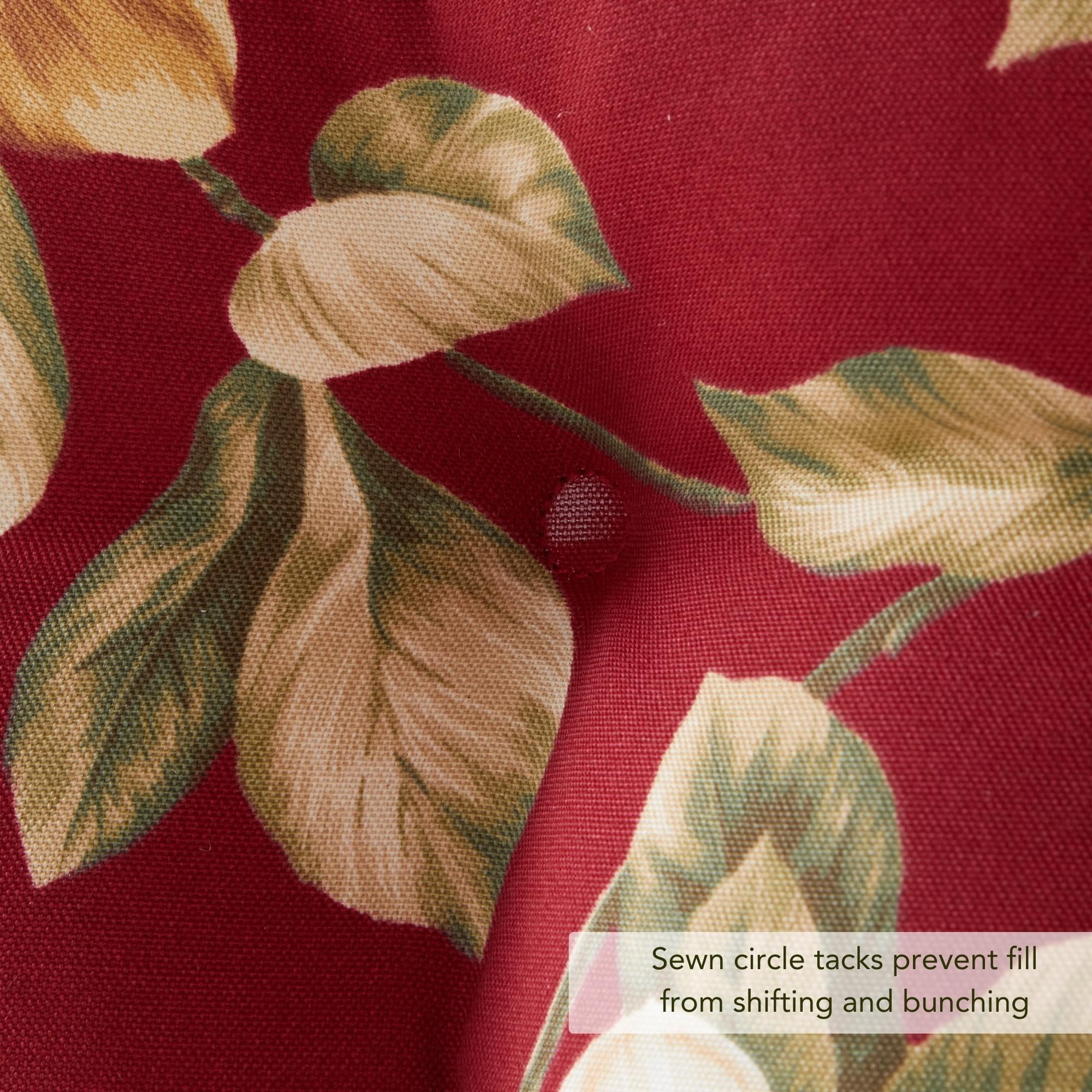 Greendale Home Fashions Roma Floral Outdoor Dining Chair Cushion