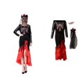 thumbnail image 4 of de disfraces de halloween disfraz de zombie novia mujeres Yuyangstore traje de novia de halloween, 4 of 5