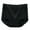 Black, variant on Matoen Womens Underwear Cotton Panties for Women High Waisted Underpants Briefs Hipster Lace Bikini Panties