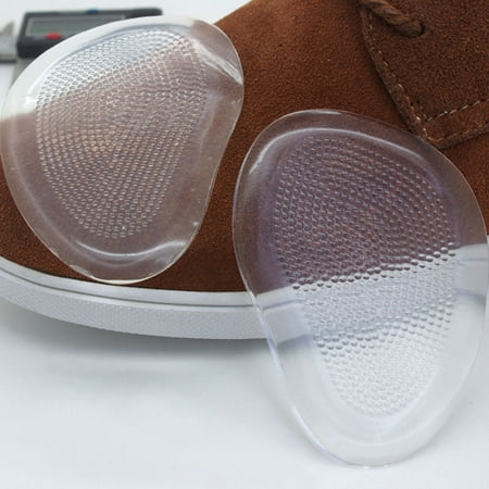 Foot Gloves Shoes - Silicone Gel Ball Foot Cushion Insoles Metatarsal Insert Pad Shoe Transparent