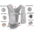 thumbnail image 4 of 5L Running Hydration Vest Backpack Breathable Jogging Backpack with 1.5L Water Bladder, 4 of 6