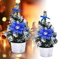 thumbnail image 1 of Mini Festive Tree for Desktop Display and Holiday Party Decorations, 1 of 6