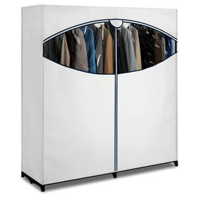Honey Can Do Wrd 01272 Double Door Storage Closet With Shoe