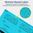 thumbnail image 5 of Avery Printable Rectangle Labels, Bright Blue, 5" x 3.5", 160ct, 5 of 11