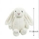 thumbnail image 2 of Conejo de peluche de orejas largas, lindo conejo grande jugando con un muñeco de conejo suave y lindo, durmiendo con un conejo grande junto a la cama, 2 of 4