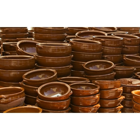 - Framed Art For Your Wall Crafts Kitchen Ceramic Mud Casseroles 10x13 Frame