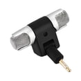 thumbnail image 4 of Mini Stereo Microphone with 3.5mm Gold plating Plug Jack for PC Laptop MD Camera, Highly Affordable and Compact Stereo Microphone,  Suitable for PC and Sound Recorder, 4 of 7