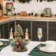 thumbnail image 5 of Oioii Candle Holders Christmas Decor - Table Centerpiece Festive Home Ornaments, 5 of 6