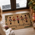 thumbnail image 7 of Personalized Christmas Rug - Nutcrackers Doormat, Christmas Door Mats, Ideal for Door Entrance, Patio, Porch, Backyard, Garages, 7 of 7