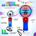 thumbnail image 3 of Varita LED giratoria con forma de orbe mágico, con pilas, de Toy Happy Kids, 3 of 7