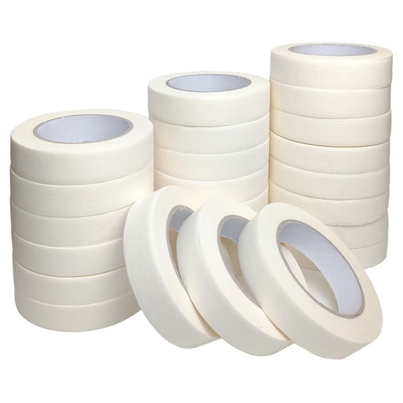 Masking Tape 24 Pack 1 Inch Wide 1320 Total Yards