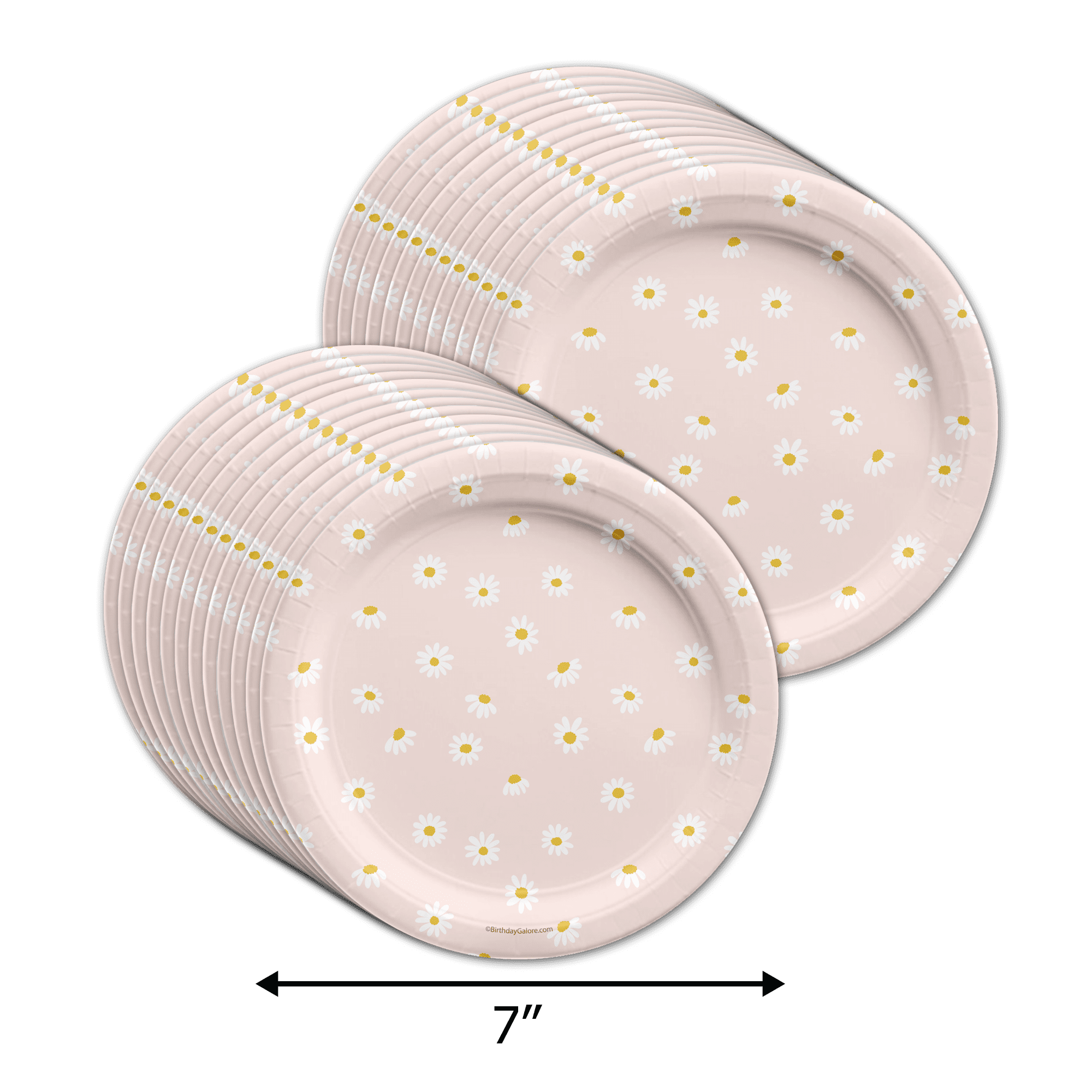 Groovy Baby Shower Party Tableware Set Includes Plates Napkins | Kit for 24