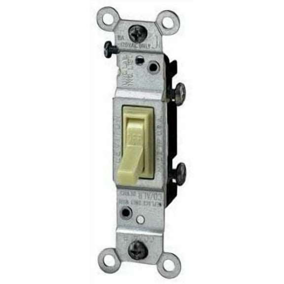 Faith 3 Way Toggle Switch White Residential Grade Standard Wall ...