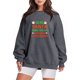 thumbnail image 3 of Sudadera sin capucha Gibobby para Mujer con estampado de navideñas gris L, 3 of 4