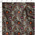 thumbnail image 3 of Soimoi Yellow Rayon Fabric Wild Animal Skin Printed Fabric 1 Yard 42 Inch Wide, 3 of 6