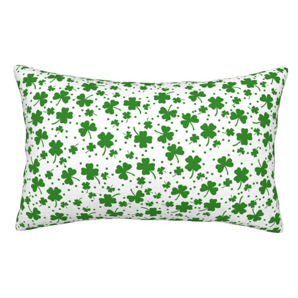 Balery St Patrick's Day4 Funda de Cojín Estampada, Regalos para Mujeres, Regalos de Amor para Ella, Regalos para Novia o Esposa, Funda de Almohada-14"x20"