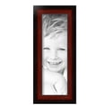 thumbnail image 2 of ArtToFrames 5" x 15" Honors Mahogany with Black Picture Frame, 5x15 inch Brown Wood Poster Frame (WOM-5154), 5 Pack, 2 of 6