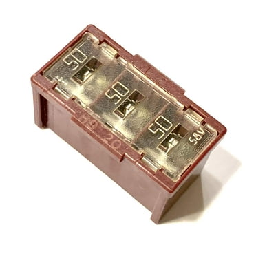 EDS 927-8303 9278303 3-Circuit 50 Amp 50A/50A/50A red fuselink Fuse Compatible Replacement for Toyota and Lexus Cars - Part Number 90982-08303 9098208303