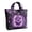 Sky Blue, variant on Halloween Quilted Tote Bag,Reusable Shopping Tote Large Capacity Trick or Treat Bag Fall Gift for Women Daily Commute Travel Shoulder Strap Handbag