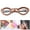 Rose Gold, variant on Stainless Steel Scissors with Safety Handle, Anti-Rust Folding Scissors, Portable Glasses-Shaped Mini Shear for Home Kitchen Office and Travel Use (Hot Pink)