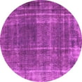 thumbnail image 1 of Ahgly Company Indoor Round Oriental Pink Industrial Area Rugs, 3' Round, 1 of 4