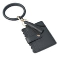 thumbnail image 1 of Up to 65% Off Large Bracelet Keychain Card Holder Tassel Bangle Key Ring Wristban With Wallet Necklace Rings Earring Jewelry on Clearance, 1 of 2