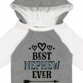 thumbnail image 4 of Inktastic Best Nephew Ever from Aunt Boys Long Sleeve Baby Bodysuit, 4 of 5