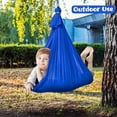 thumbnail image 3 of Rnkr Sensory Therapy Hammock Swing for Kids, Indoor & Outdoor Autism ADHD Sensory Processing Disorder Cocoon Swing with Hardware, Blue, 3 of 8