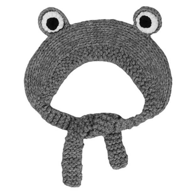 Gorro De Rana Divertido Unisex 2021, Gorro De Punto De Ganchillo Bonito, Gorro De Protección Para Los Oídos, Gorro, Gorro, Accesorio De Fotografía Para Fiesta Diaria Sweethay AP006541-06