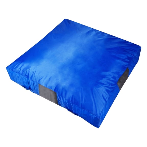 KFFKFF Crash Pad, 5 x 5 ft Sensory Pad for Kids with Foam Blocks and Removable Cover, Large Soft Foam Mat for Sensory Activities, Jumping, Relaxing, and Play