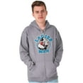 thumbnail image 4 of Popeye and Olive Oyl Ladies Man Funny Zip Hoodie Sweatshirt Men Brisco Brands S, 4 of 6