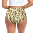 thumbnail image 3 of Womens Underwear Monkeys and Pinealpples Cuteness No Show Seamless Underwear for Women, Soft Stretch Women's Panties, Hipster Ladies Panties Bikini Underwear Briefs, 3 of 6