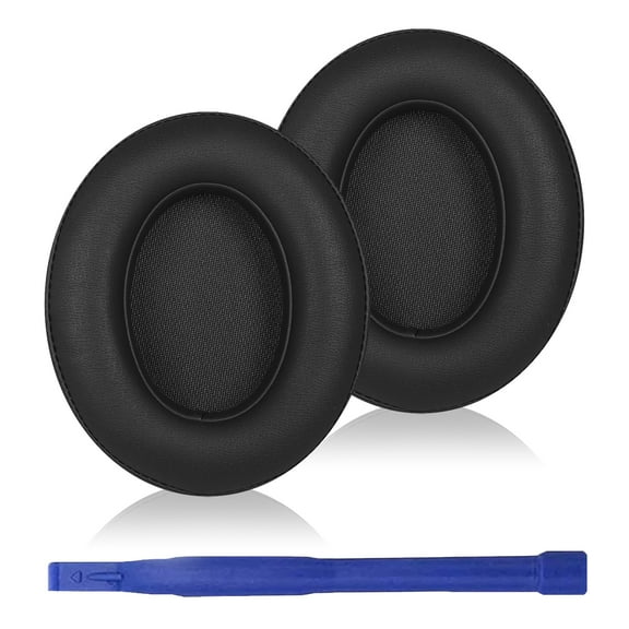 Aiivioll Studio3 Replacement Earpads Soft Protein Leather Cushion Compatible with Beats Studio 2 Studio 3 B0500 B0501 Wired Wireless Over-Ear Headphones (Black)