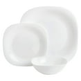 thumbnail image 2 of Gibson Home Break and Chip Resistant Square Dinnerware Set, Serves 6, Opal, 2 of 6